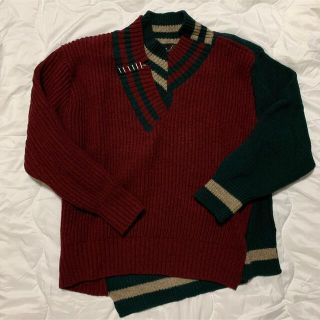 カラー(kolor)のkolor 19aw crazy pattern knit(ニット/セーター)