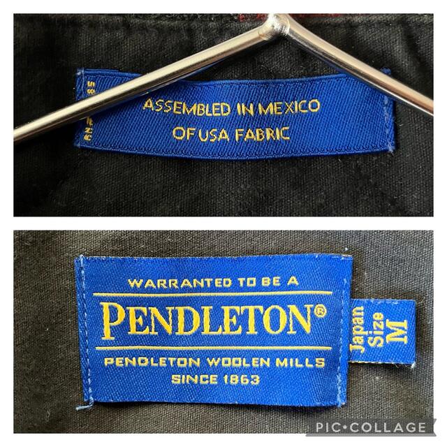 PENDLETON(ペンドルトン)の【激レア】PENDLETON 切り替えチェック クレイジーパターン ウールシャツ メンズのトップス(シャツ)の商品写真