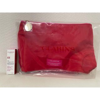 クラランス(CLARINS)のCLARINS ポーチ、リップオイル(リップケア/リップクリーム)