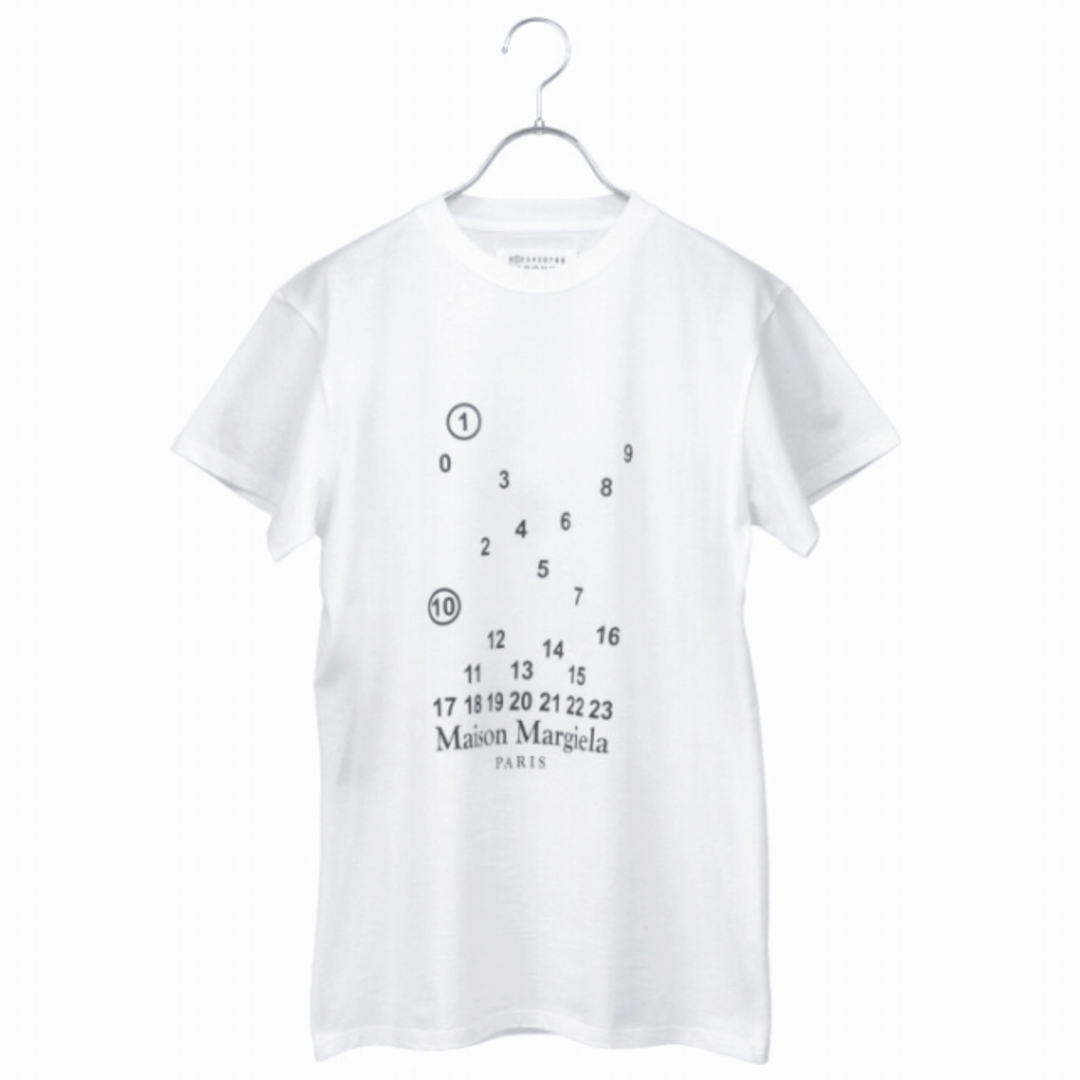 メゾン マルジェラ MAISON MARGIELA Tシャツ ナンバリング ロゴ スウェットシャツ S51GC0516 S22816 100