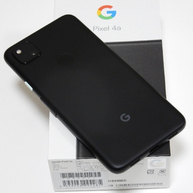 美品 SIMフリー化済み Google Pixel 4a 128GB