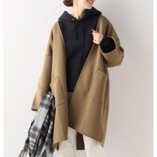 スピックアンドスパン(Spick & Span)のSpick & Span ダンボール ロングカーディガン  ジャケット　コート(カーディガン)