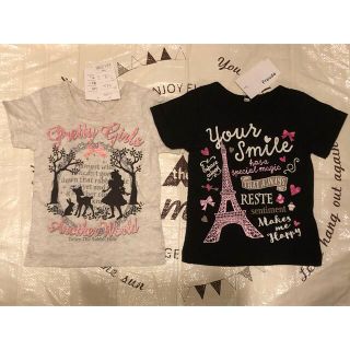 ★新品タグ付き★90サイズ★エッフェル塔★(Tシャツ/カットソー)