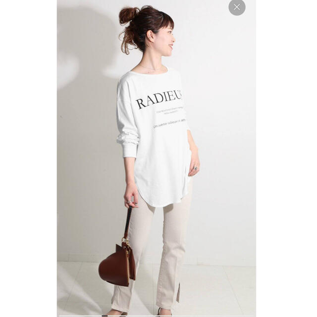 Spick & Span(スピックアンドスパン)のRADIEUSロゴロングTシャツ レディースのトップス(カットソー(長袖/七分))の商品写真