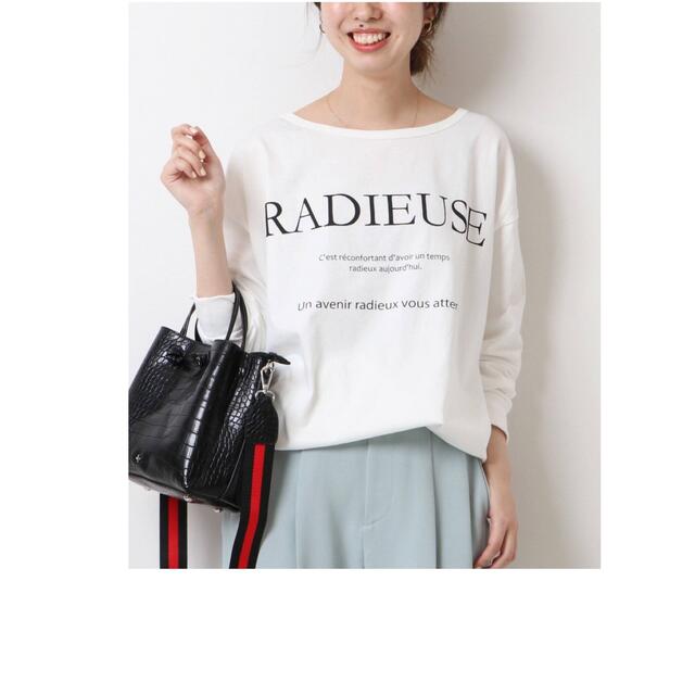 Spick & Span(スピックアンドスパン)のRADIEUSロゴロングTシャツ レディースのトップス(カットソー(長袖/七分))の商品写真