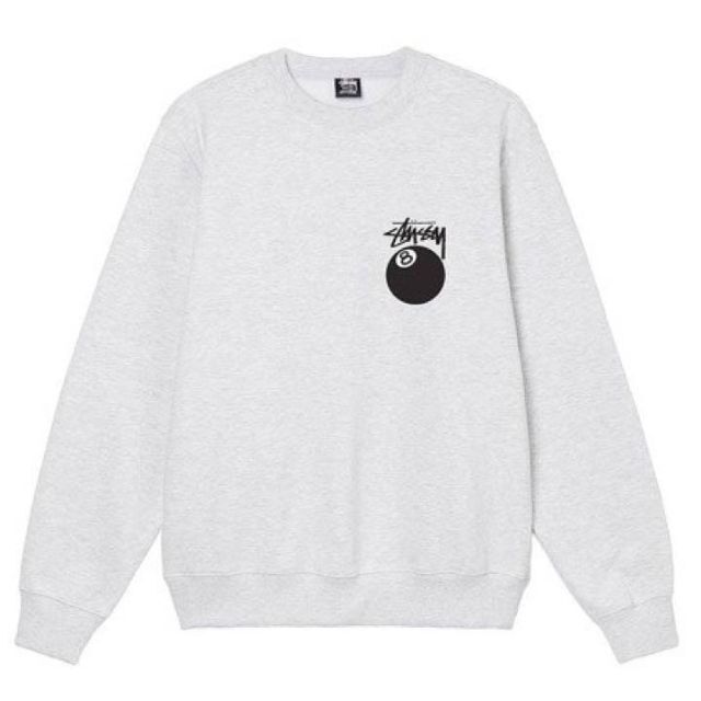 STUSSY - 【新品】stussy スウェットトレーナー サイズXL グレー 8
