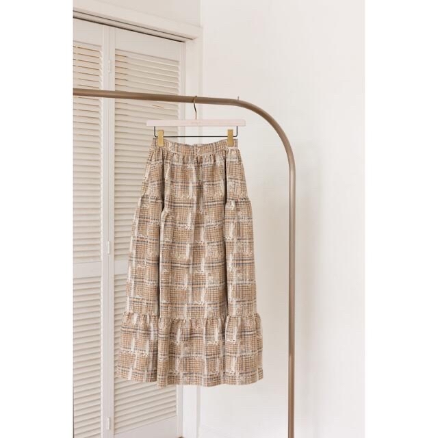 Her lip to - Plaid Jacquard Midi Skirt(S)の通販 by Her lip to - Plaid Jacquard Midi Skirt(S)の通販 by