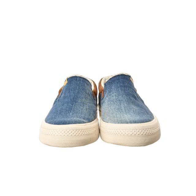 VISVIM(ヴィスヴィム)のVISVIM SKAGWAY SLIP ON DENIM デニム スリッポン メンズの靴/シューズ(スリッポン/モカシン)の商品写真