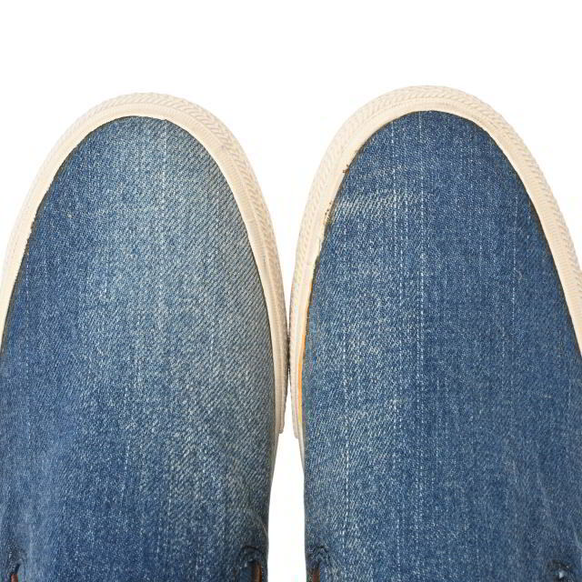 VISVIM(ヴィスヴィム)のVISVIM SKAGWAY SLIP ON DENIM デニム スリッポン メンズの靴/シューズ(スリッポン/モカシン)の商品写真