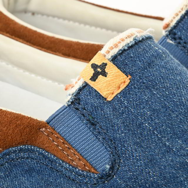 VISVIM(ヴィスヴィム)のVISVIM SKAGWAY SLIP ON DENIM デニム スリッポン メンズの靴/シューズ(スリッポン/モカシン)の商品写真