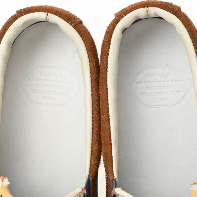 VISVIM(ヴィスヴィム)のVISVIM SKAGWAY SLIP ON DENIM デニム スリッポン メンズの靴/シューズ(スリッポン/モカシン)の商品写真