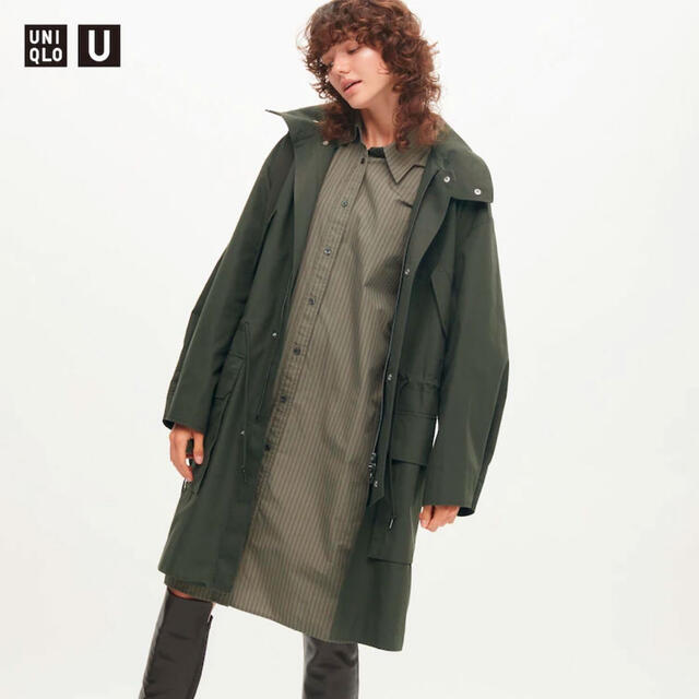 UNIQLO(ユニクロ)のフーデッドコート レディースのジャケット/アウター(モッズコート)の商品写真