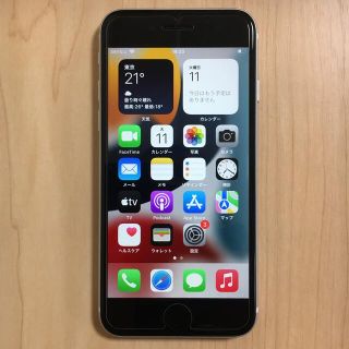 アイフォーン(iPhone)の美品 iPhone SE 2 SIMフリー iPhoneSE2 第2世代(スマートフォン本体)