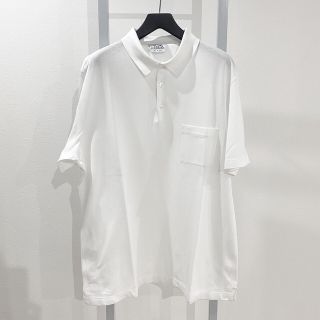 エルメス(Hermes)のHERMES メンズ　ポロシャツ　正規品　イタリア製　半袖　XL(Tシャツ/カットソー(半袖/袖なし))