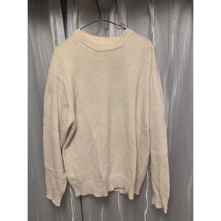 GU - GU ニット ホワイト アイボリー メンズ Lの通販 by もなか's shop