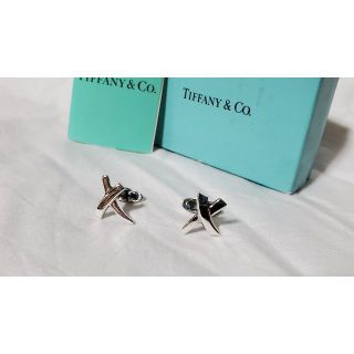 ティファニー(Tiffany & Co.)の正規良 限定 ティファニー パロマピカソ X クロスカフス キス ボタン 付属有(カフリンクス)