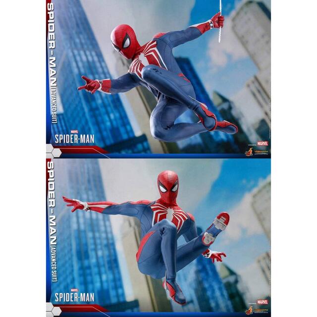 Hottoys ホットトイズ 1/6 スパイダーマン (アドバンスド・スーツ版) エンタメ/ホビーのフィギュア(アニメ/ゲーム)の商品写真