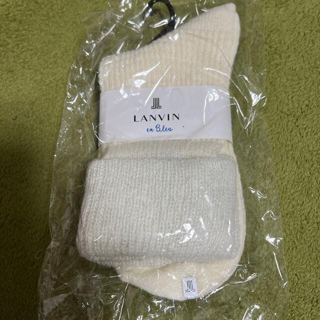 LANVIN en Bleu(ランバンオンブルー)のランバンオンブルー　ソックス レディースのレッグウェア(ソックス)の商品写真