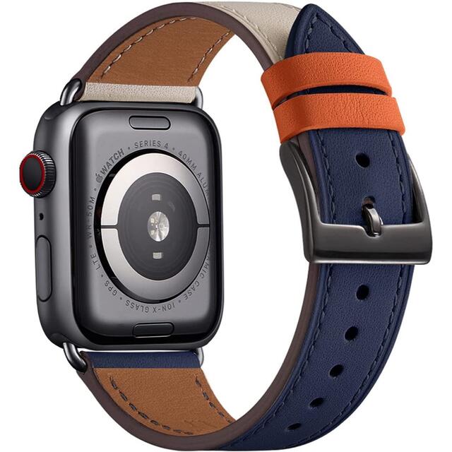 Apple Watch   新品 mm アップルウォッチ 用 本革 ベルト 互換