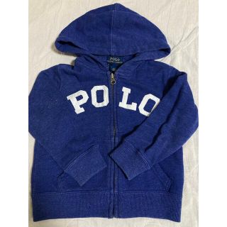 ポロラルフローレン(POLO RALPH LAUREN)のポロラルフローレン  パーカー　紺　2T(90cm)(ジャケット/上着)