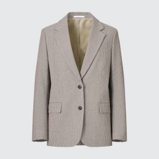 ユニクロ(UNIQLO)のユニクロ リラックステーラードジャケット（チェック）(テーラードジャケット)