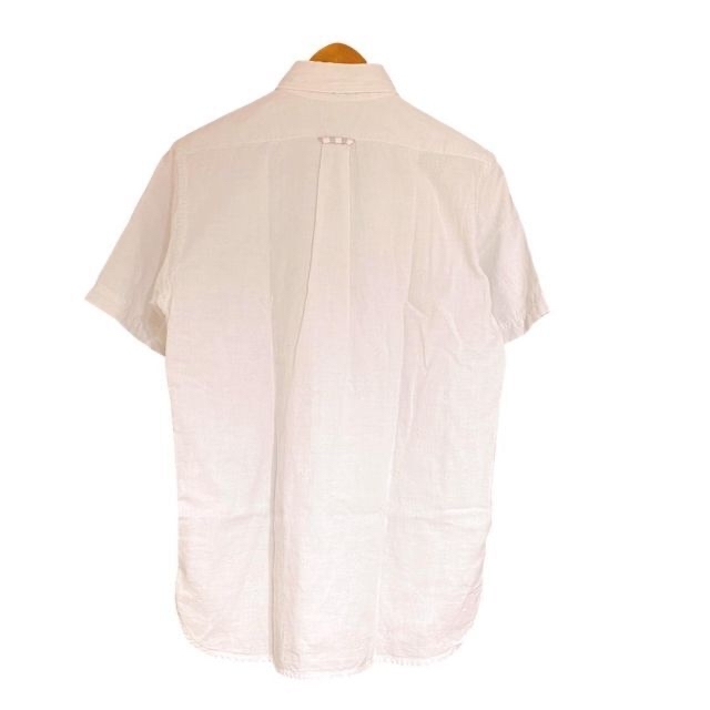 coen(コーエン)のCOEN DAILY CLOTHING 長袖 シャツ ホワイト イカリ柄【S】 メンズのトップス(シャツ)の商品写真
