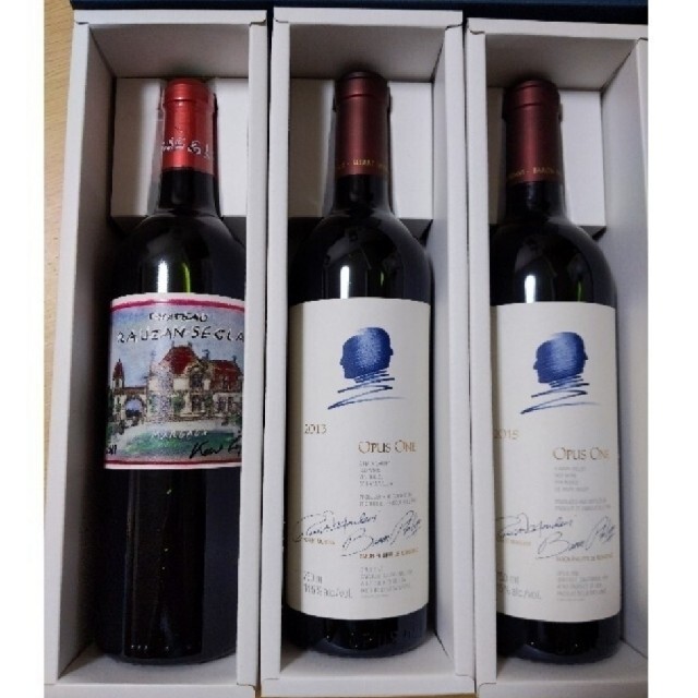 ずっと気になってた OpusOne 2013 2015  CHATEAU RAUZAN-SEGLA ワイン