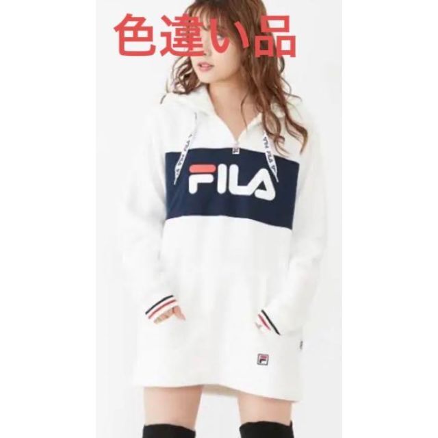 CECIL McBEE(セシルマクビー)のCECIL McBEE × FILA コラボパーカー！ レディースのトップス(パーカー)の商品写真