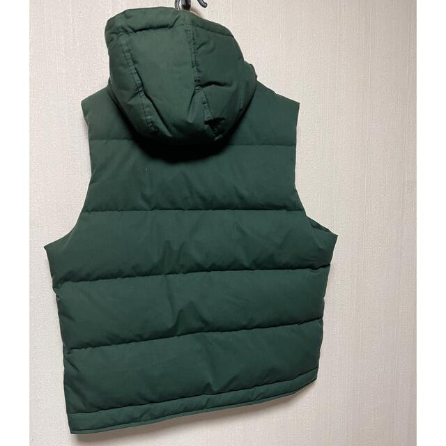 Supreme Hooded Down Vest green L 窪塚