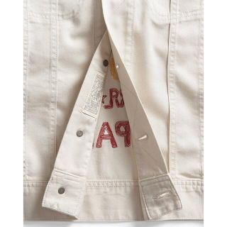 新品*RRL*エンブロイダード サティーン トラッカー ジャケット*S* の