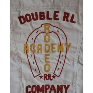 新品*RRL*エンブロイダード サティーン トラッカー ジャケット*S* の