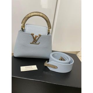 ルイヴィトン(LOUIS VUITTON)のカプシーヌミニ　(美品)最終値下げ(ハンドバッグ)