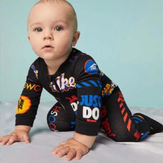 ナイキ(NIKE)のNIKE baby ロンパース　0-3M(ロンパース)