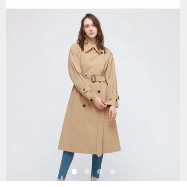 UNIQLO トレンチコート ベージュ Lサイズ