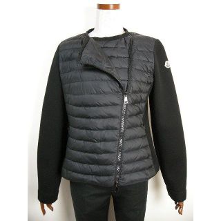 モンクレール(MONCLER)のサイズL◆新品 本物◆モンクレール ライダース型 ダウンジャケット レディース(ダウンジャケット)