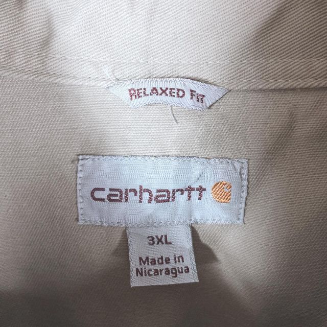 carhartt(カーハート)のカーハート　スナップボタン　ビッグサイズ　古着　ストリート　スケーター長袖シャツ メンズのトップス(シャツ)の商品写真