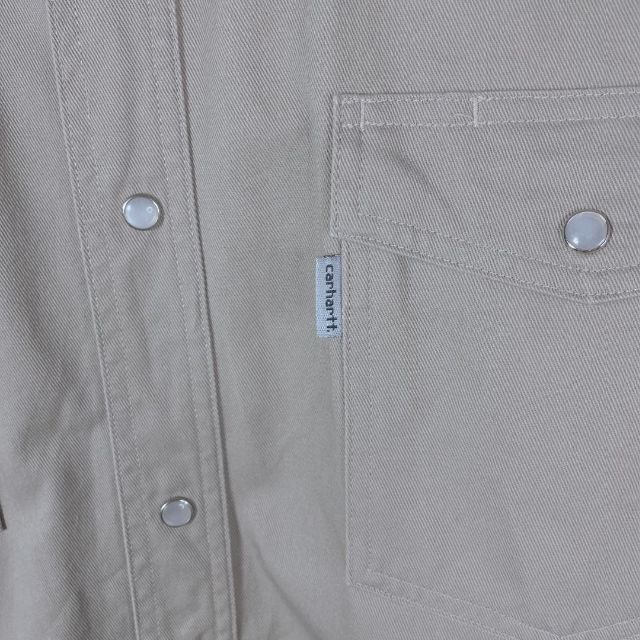 carhartt(カーハート)のカーハート　スナップボタン　ビッグサイズ　古着　ストリート　スケーター長袖シャツ メンズのトップス(シャツ)の商品写真