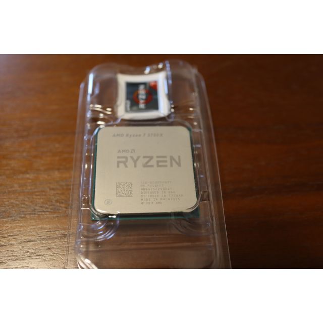AMD Ryzen7 3700X 保証期間残り有り スマホ/家電/カメラのPC/タブレット(PCパーツ)の商品写真