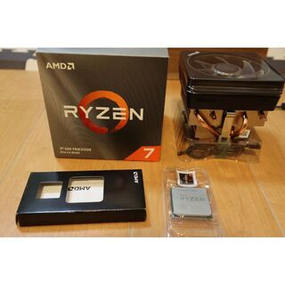 AMD Ryzen7 3700X 保証期間残り有り(PCパーツ)
