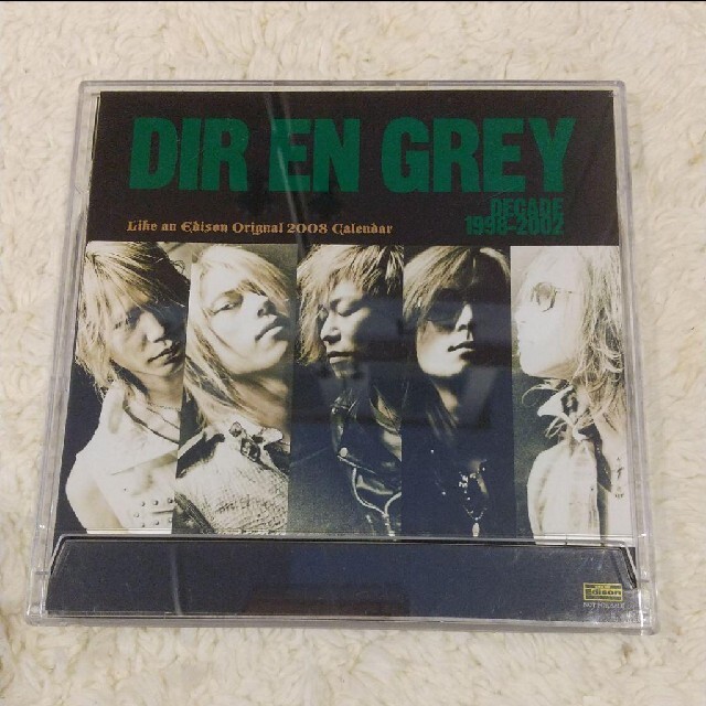 1998-2002  Dir en grey  非売品カレンダー エンタメ/ホビーのタレントグッズ(ミュージシャン)の商品写真