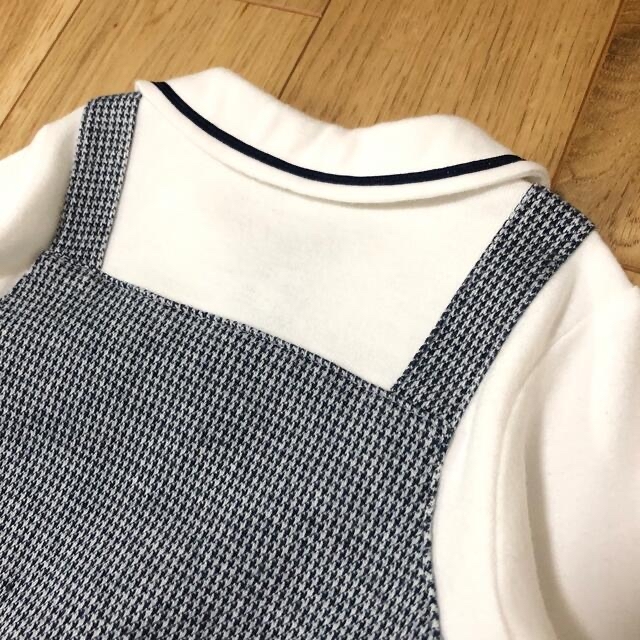 familiar - 専用!ファミリア グレー テリア フォーマル ロンパース