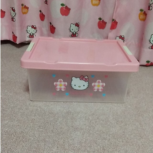 ハローキティ - ハローキティ 収納ケース 収納ボックスの通販 by ks ハローキティ - ハローキティ 収納ケース 収納ボックスの通販 by ks