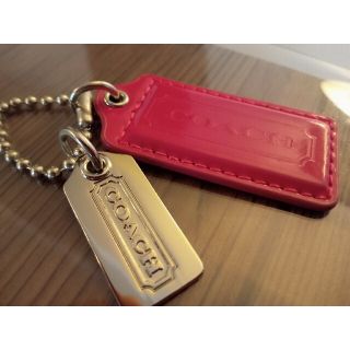 コーチ(COACH)の【専用ページ】コーチ　小物　キーホルダー　ピンク　シルバー　2点セット(キーホルダー)