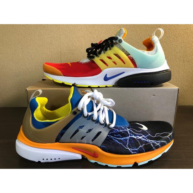 NIKEナイキ エア プレスト マルチカラー/ストーム XL 31cm~33cm | フリマアプリ ラクマ