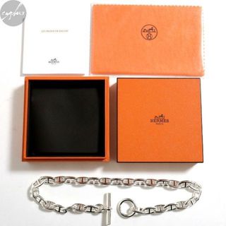 エルメス(Hermes)のGM29 新品 HERMES シェーヌダンクル シルバー ネックレス エルメス(ネックレス)