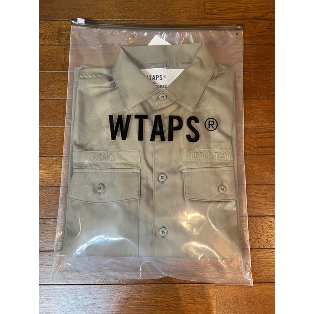 WTAPS 22AW CBW LS オリーブ L シャツ 1