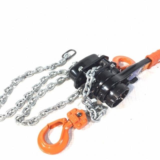 ☆未使用品☆ELEFHANT エレファント チェーンレバーホイスト YA型 YA-80 荷重0.8ton/0.8トン 標準揚程1.5m レバーブロック 象印 59805