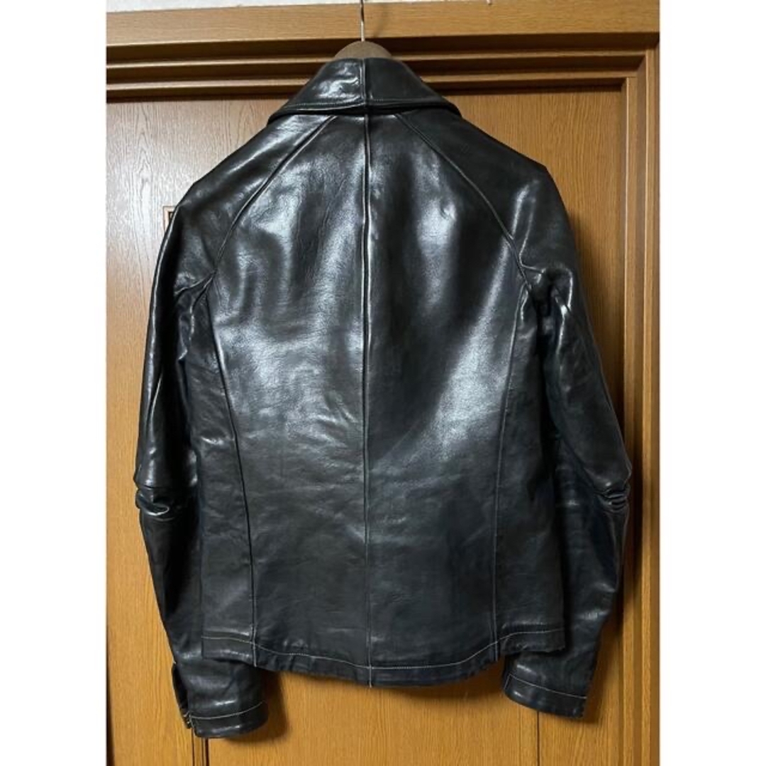 Carol Christian Poell(キャロルクリスチャンポエル)のcarol  christian poell leather jacket 44 メンズのジャケット/アウター(レザージャケット)の商品写真