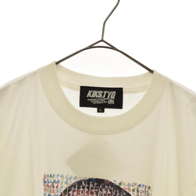 KIKS TYO(キックスティーワイオー)のKIKS TYO キックスティーワイオー J's PHOTO S/S Tee マイケルジョーダン フォトプリント 半袖Tシャツ ホワイト KT1508T-12 メンズのトップス(Tシャツ/カットソー(半袖/袖なし))の商品写真