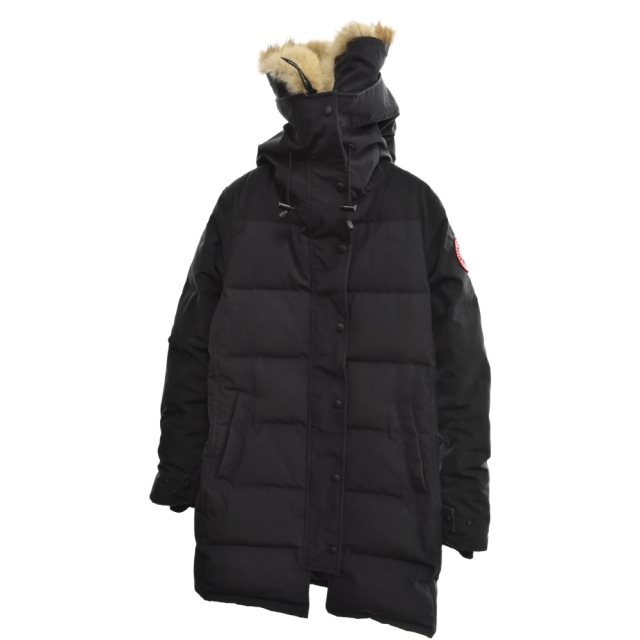 CANADA GOOSE カナダグース MACKENZIE PARKA マッケンジーパーカー ダウンジャケット フード付きダウンコート ダウンパーカー  ネイビー レディース 2302JL 在庫処分送料無料